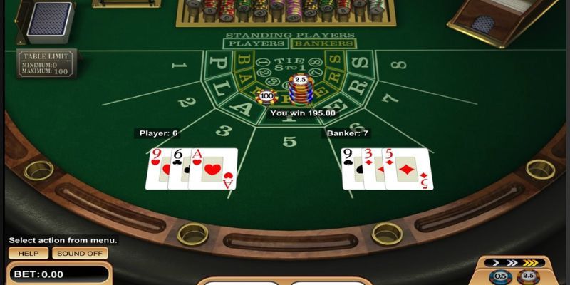 Cần nắm rõ luật lệ khi chơi game bài Baccarat